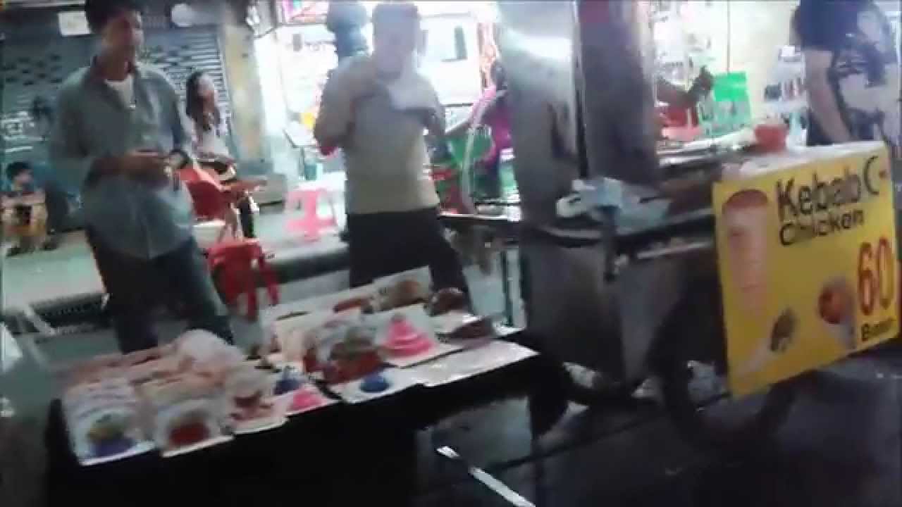 Khao San Road Bangkok, party and market - 2015