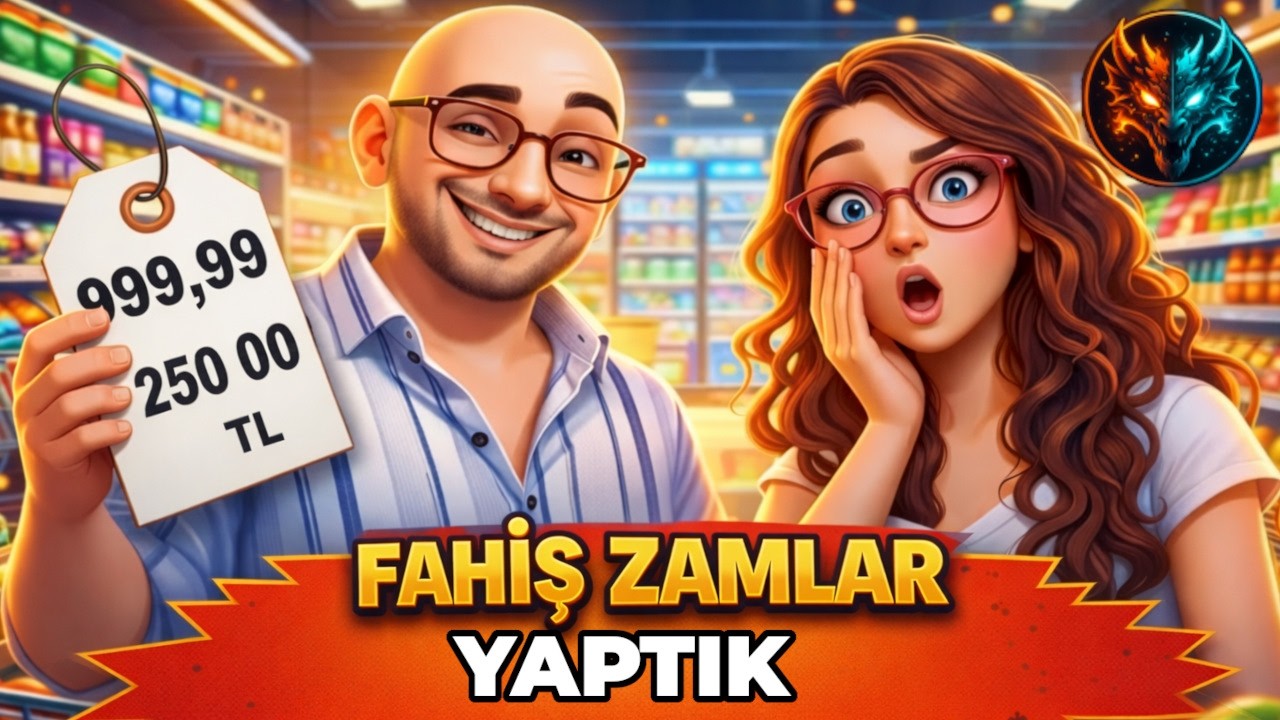 Marketimizde Fahiş Zam! Kimse Memnun Değil 😅 | Süpermarket Together 2