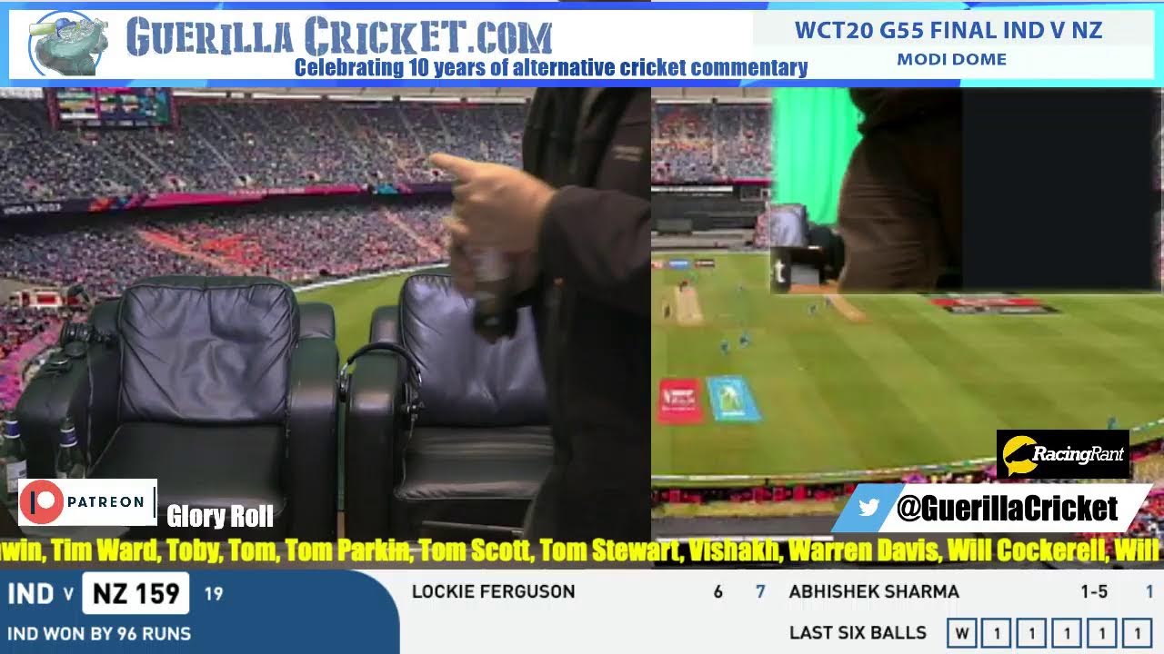 WCT20 G55 Final IND v NZ, Ahmedebad