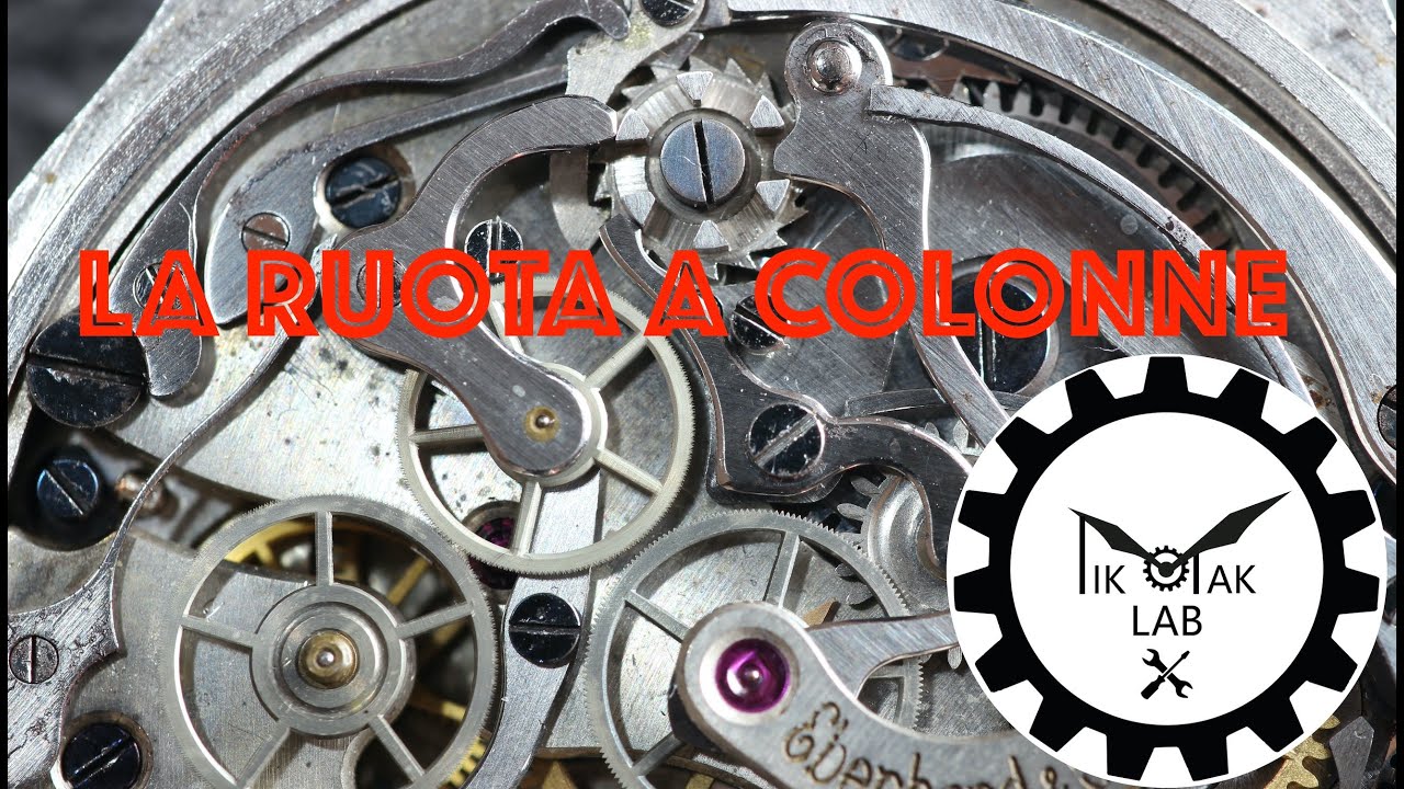 TIK - TAK Lab racconta: il Cronografo ( 3^ Parte) La ruota a colonne