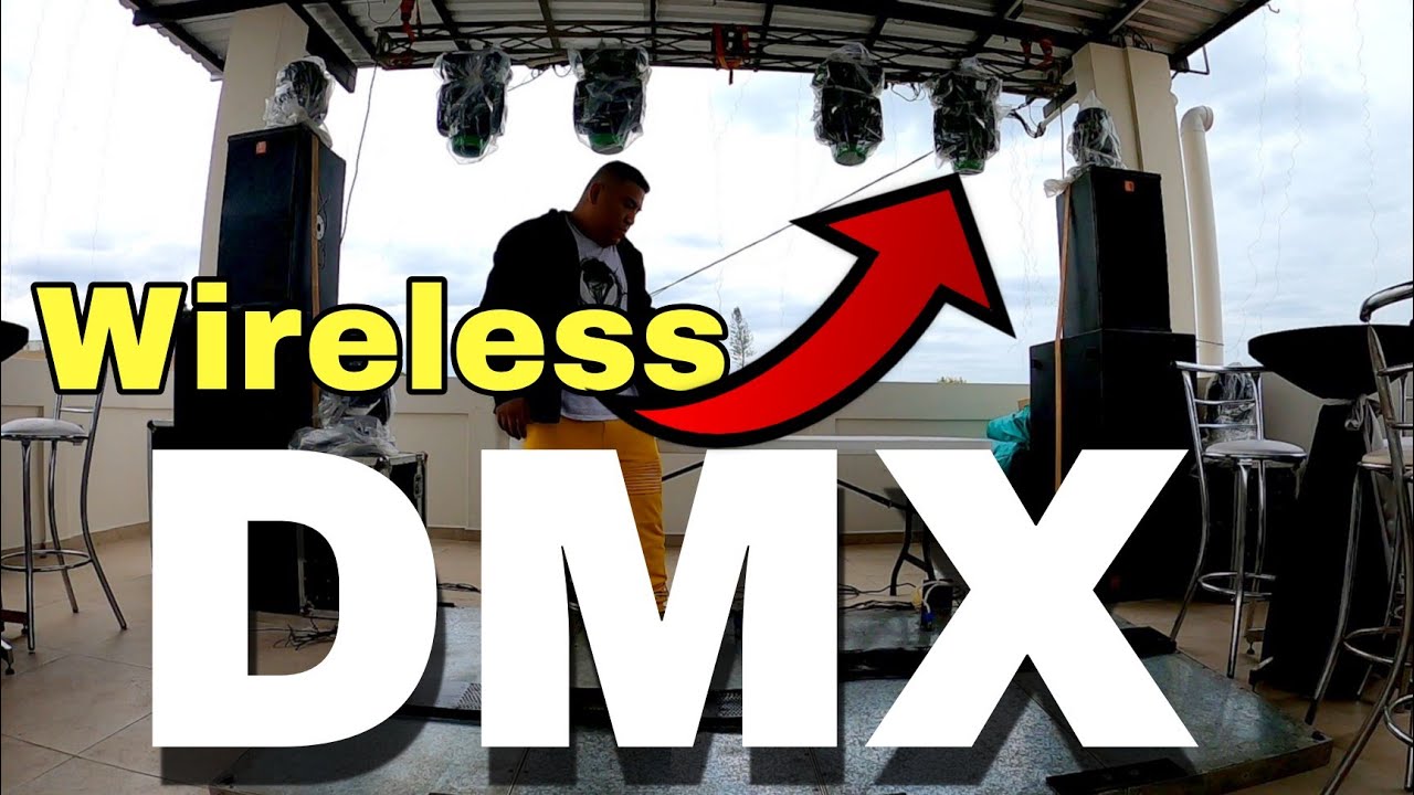 EL MEJOR SISTEMA INALAMBRICO para LUCES DMX