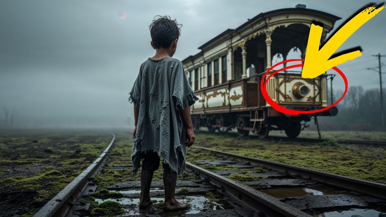 O MENINO ÓRFÃO SE REFUGIOU EM UM TREM DE LUXO ESQUECIDO — E OS PASSAGEIROS NÃO ERAM O QUE PARECIAM..