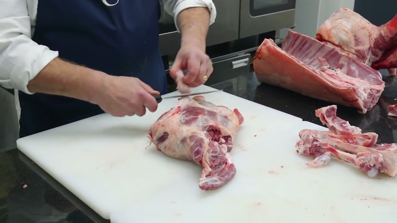 Boning And Rolling Of A Leg Of lamb | Grande Cuisine Academy