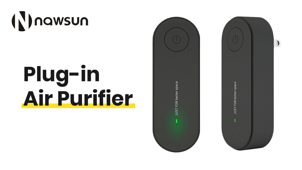 Wall Plug-In Air Purifier Negative Ion Generator Mobile Ionizer Portable Travel Air Purifier ADM034