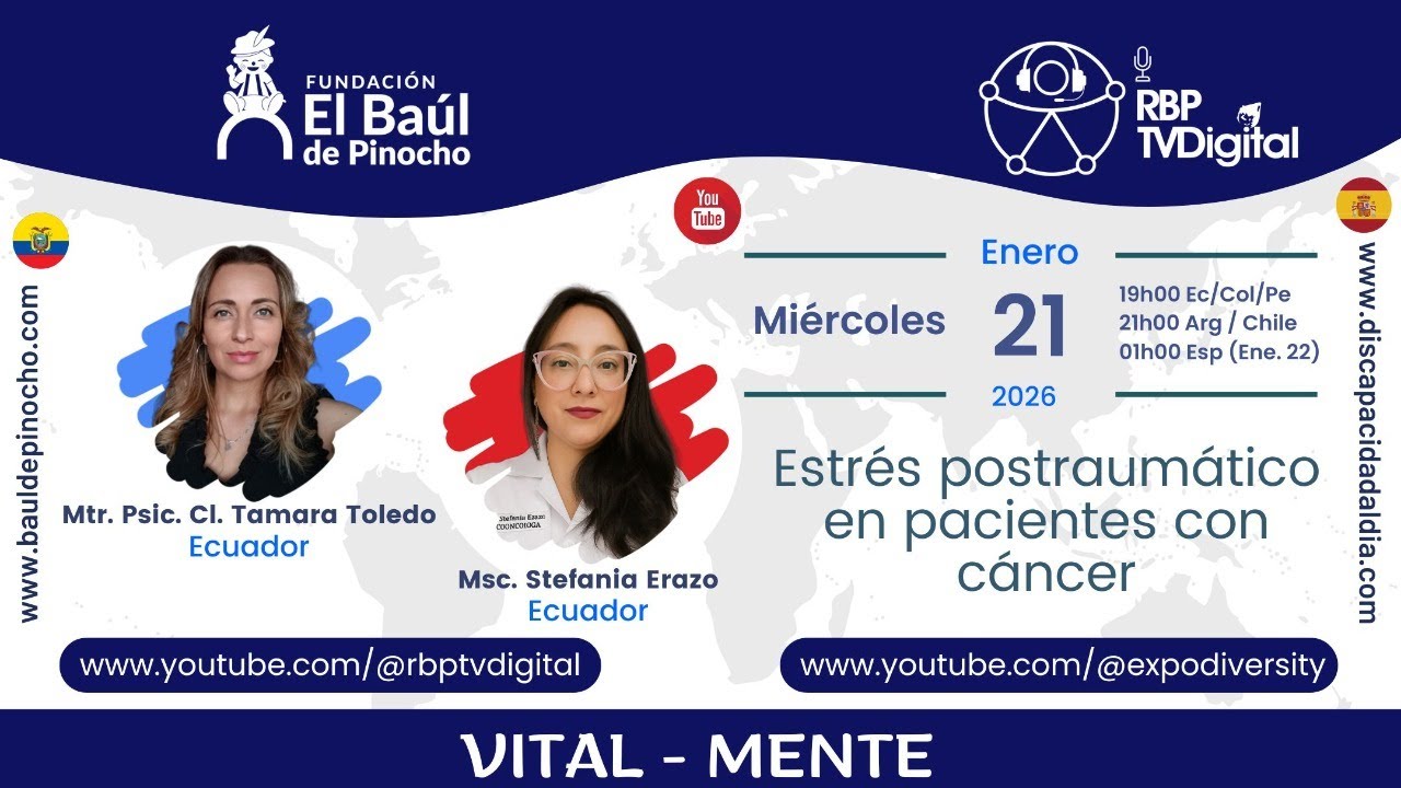 🔴📡RBP TVDIGITAL 21/01/2026 ※ Estrés postraumático en pacientes con cáncer