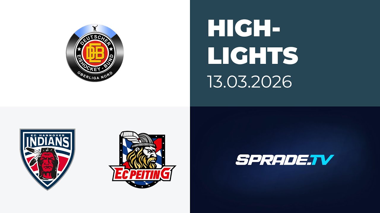 13.03.2026 - Highlights - Hannover Indians vs. EC Peiting
