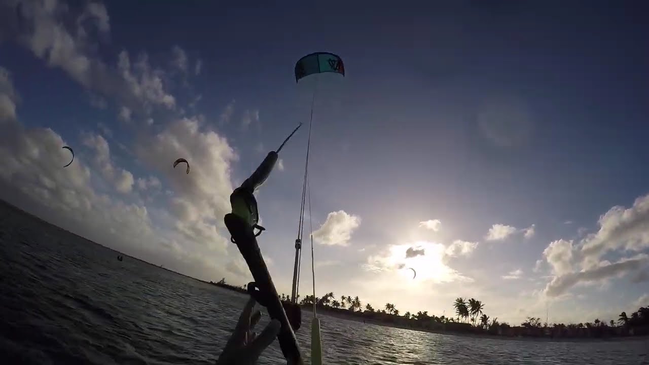 Planche a&eacute;rotract&eacute;e - Kitesurf