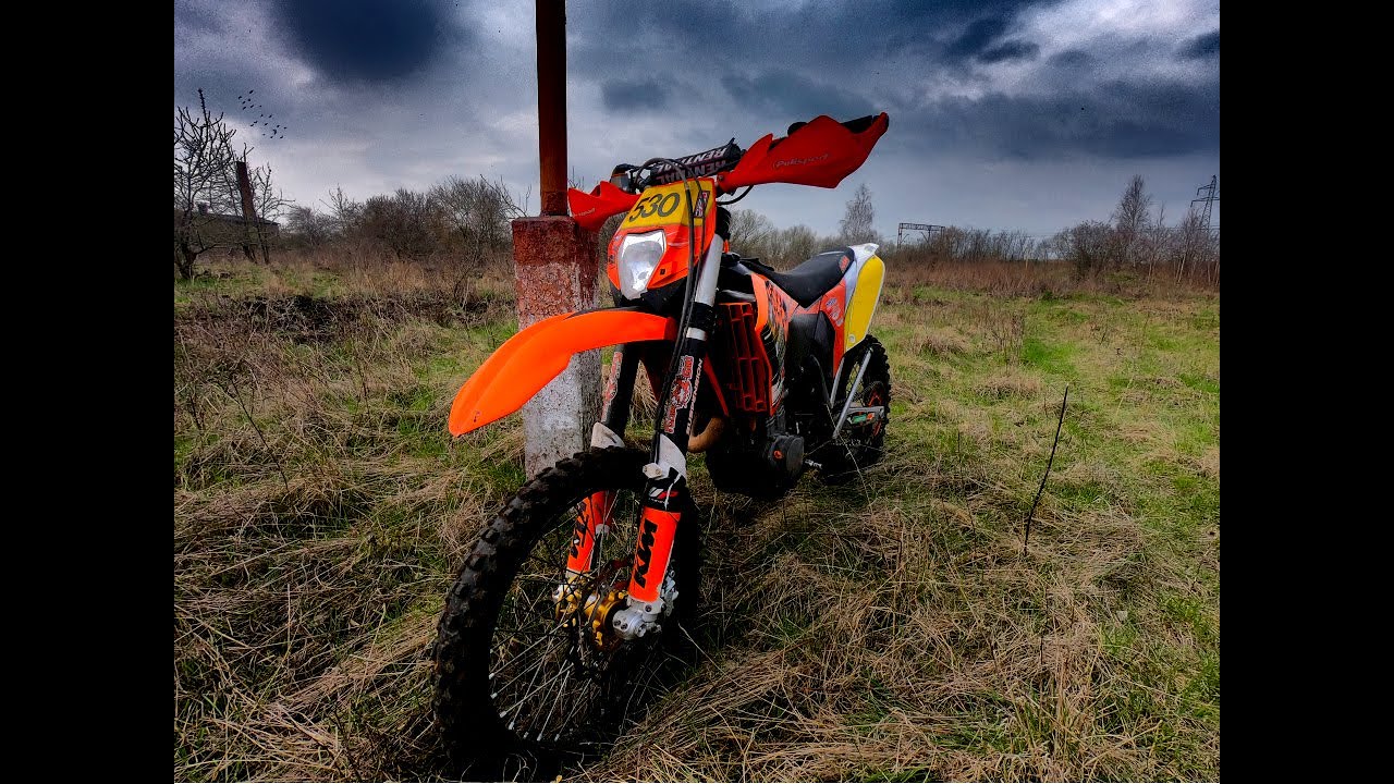 KTM EXC 530 (2010r)pierwsze pr&oacute;by