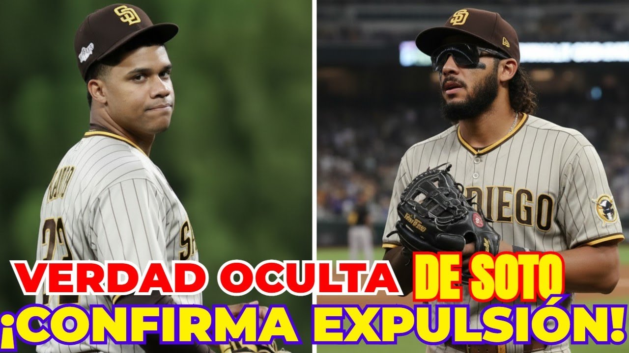 La VERDAD OCULTA de Soto: Tatis Jr. CONFIRMA la expulsión del equipo.