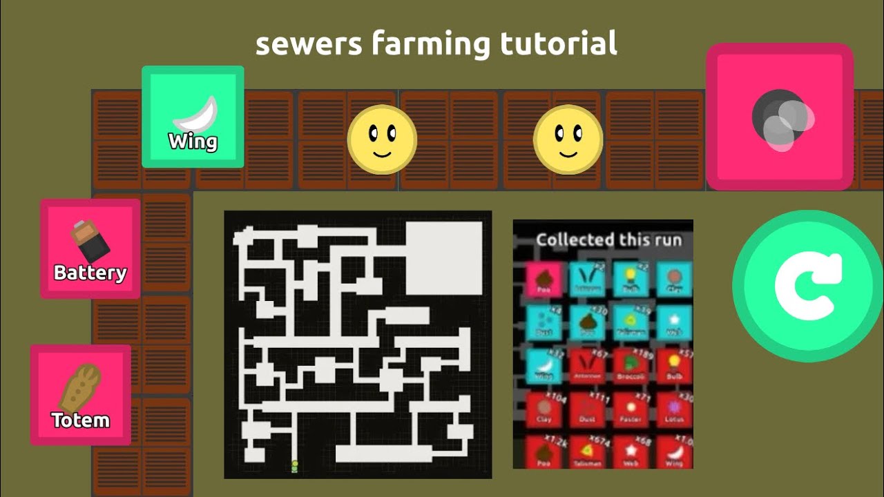 sewers farming tutorial | florr.io