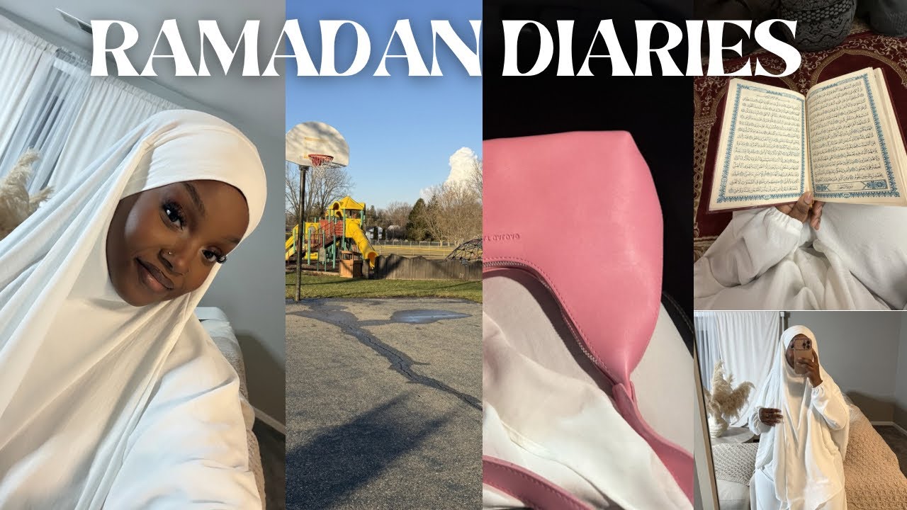 My Ramadan Diaries ♡ FIRST taraweeh, DHIKR walk, tahajuud, 5am MORNING routine, PRODUCTIVE day 