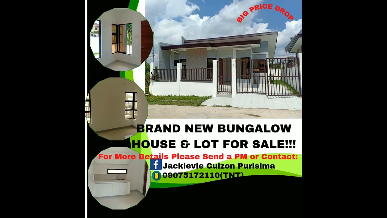 BRAND NEW BUNGALOW HOUSE & LOT FOR SALE!!! in Davao City