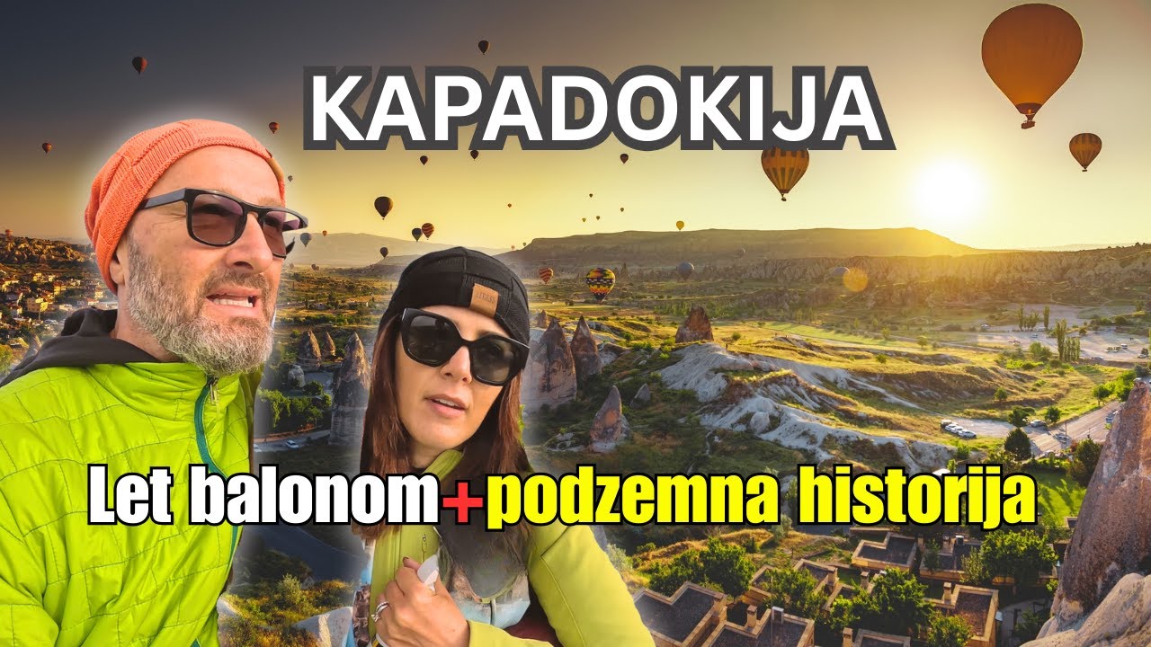 Kapadokija iz zraka i zemlje: Baloni u zoru i hri&scaron;ćanske tajne podzemnih gradova