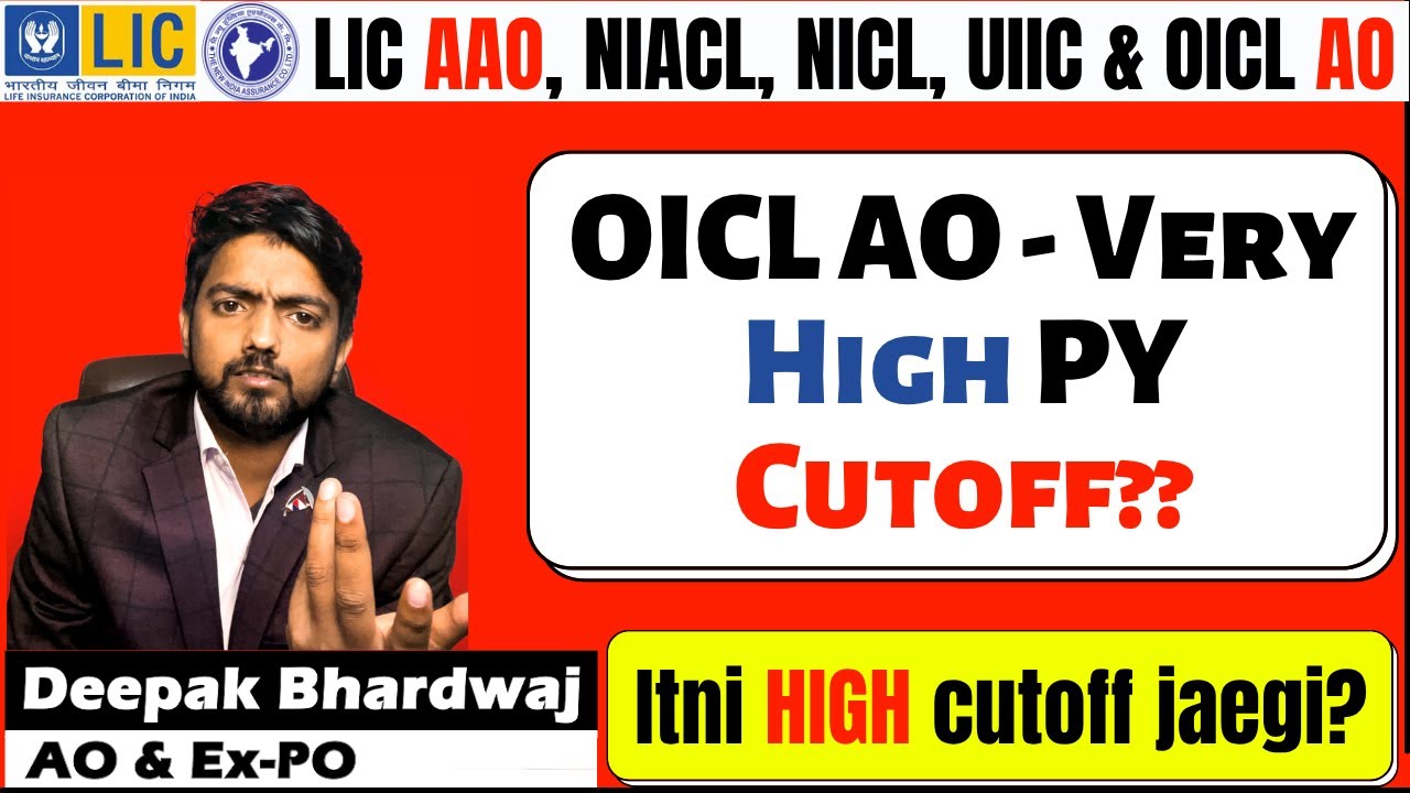 OICL AO Prelims + Mains Cutoff in 3 Minutes