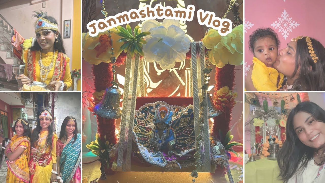 Janmashtami Vlog || Haathi Ghora Palki Jai kanhaiya Lal Ki 🙏🏻❤️ 