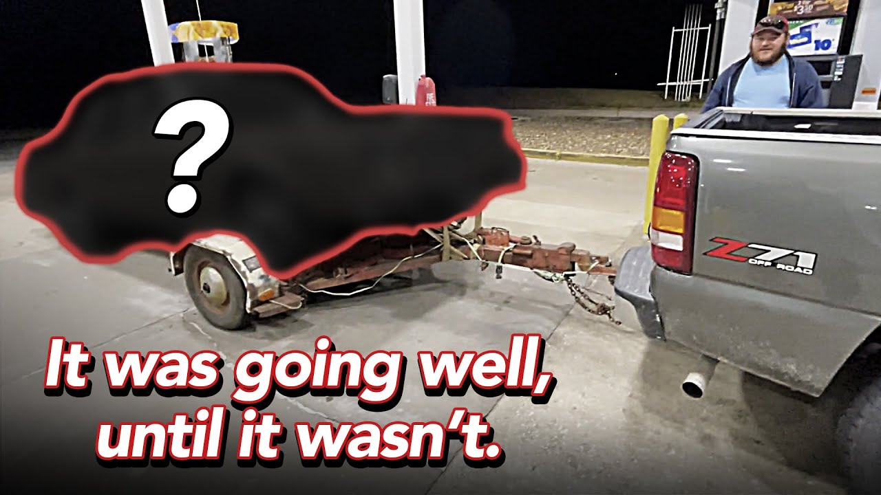 I drove 1,000 miles for a new project car! - Big trouble on the way back! - EP. 1