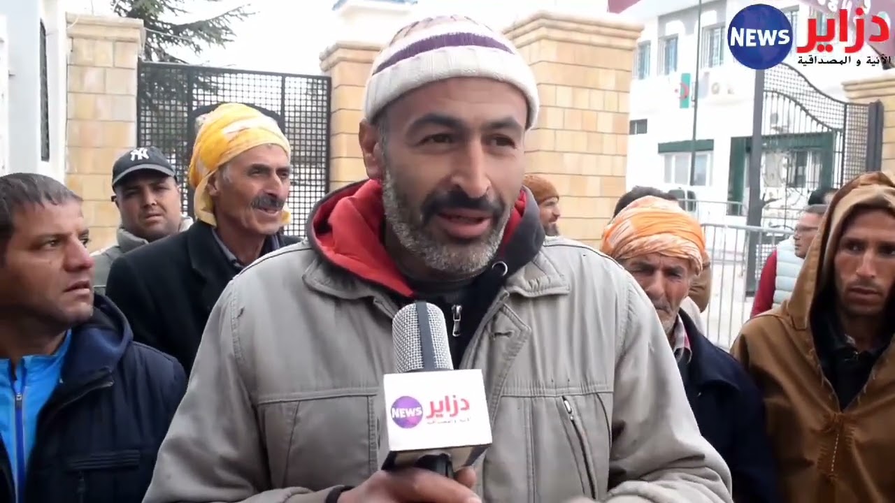 خنشلة امام مقر الولاية: وقفة إحتجاجية من اجل مطالب إجتماعية لسكان  قرية تبردقة