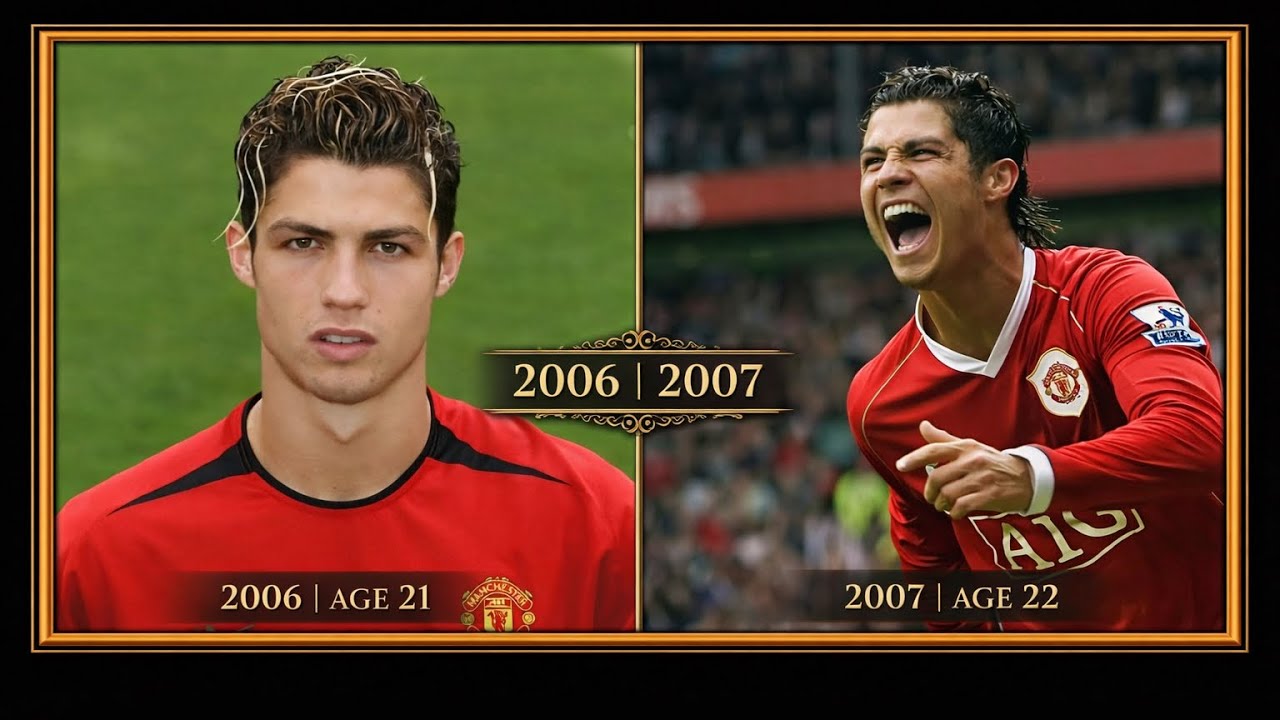 Ronaldo Then Vs Now. Watch Tell End. Journey Of Ronaldo 👍