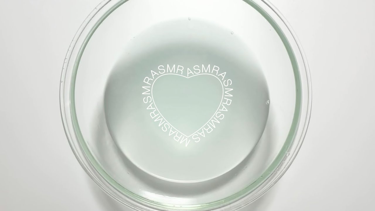 【ASMR】冷えピタスライム作ったら自分史上最強に好みのスライム出来た！！！！！【音フェチ】