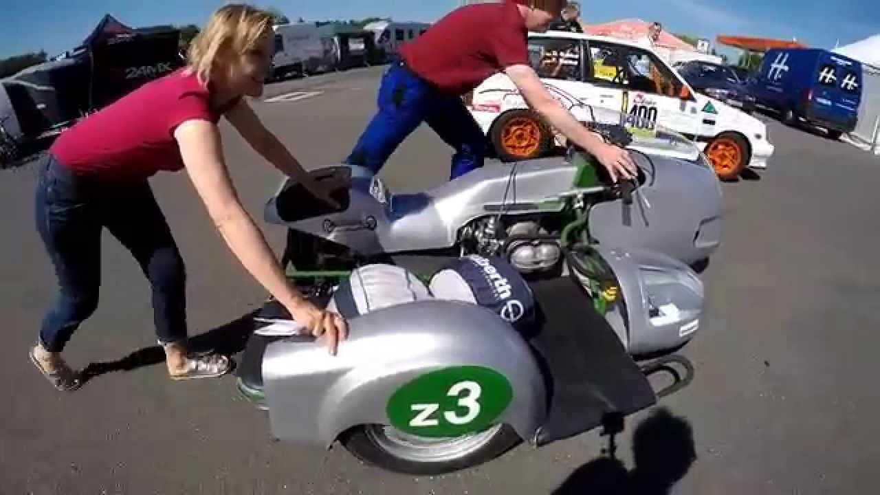 BMW Motorrad Beiwagen Kneeler sidecar Nürburgring Rennen 06 2015