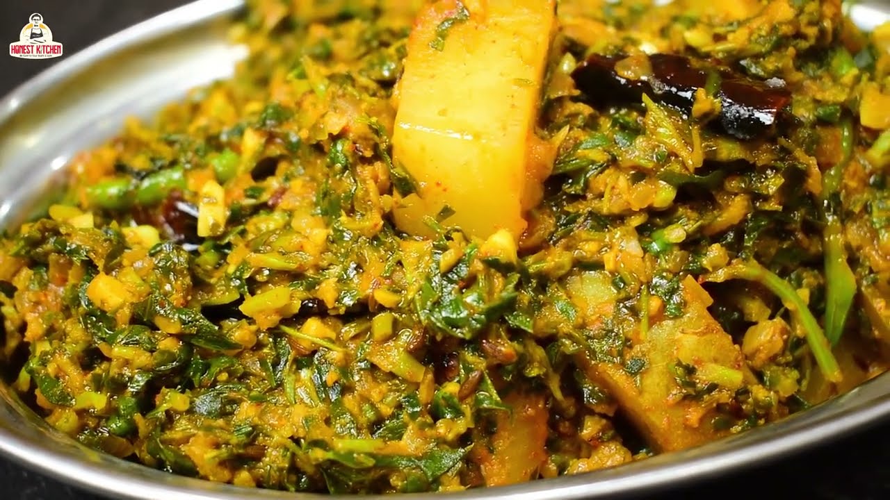 आलू मेथी की चटपटी सब्जी -यह नई चीज डाल के बनाना | Aloo Methi Dry Recipe | Honest kitchen