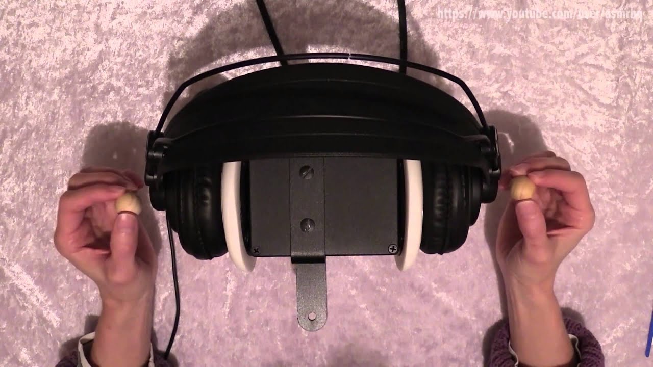 ASMR: Binaural Sound Series #40 - Extended Version - Headphones Over the Microphone