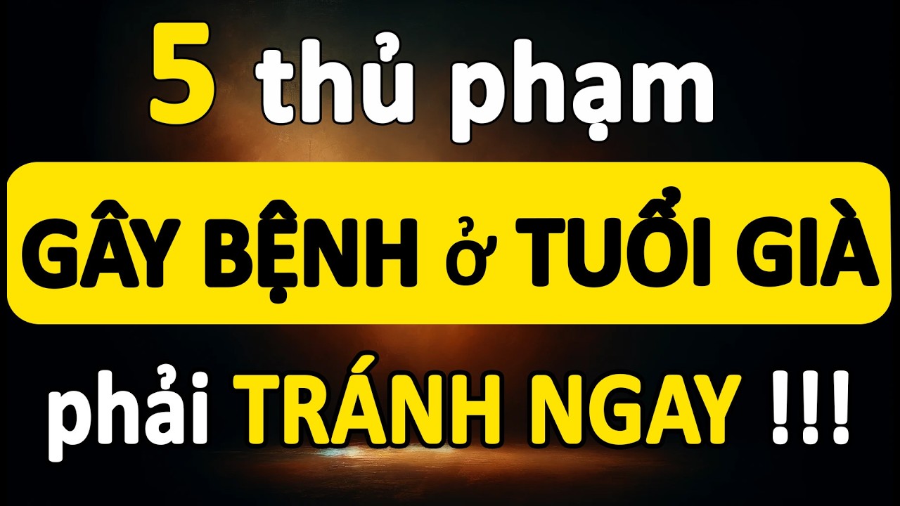 5 thủ phạm gây viêm ngầm trong cơ thể là gốc rễ của hầu hết bệnh tật ở tuổi già