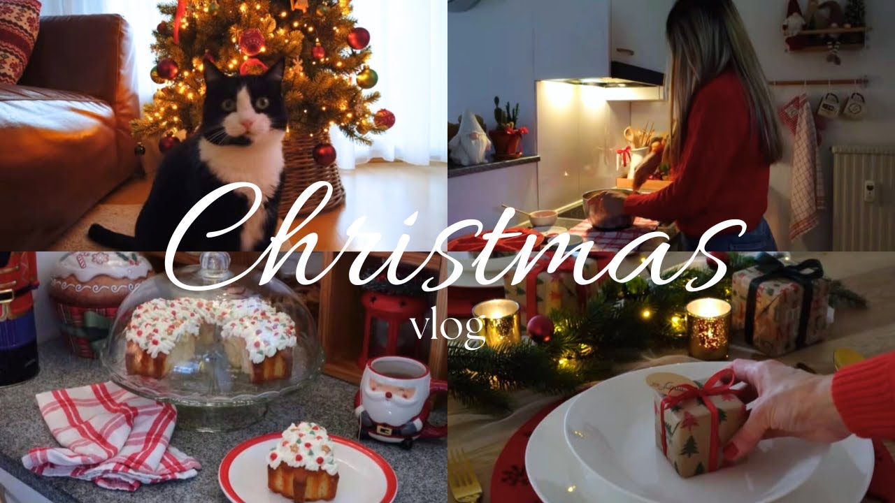 A Simple and Beautiful DIY for my Christmas Table / Cozy Christmas Vlog