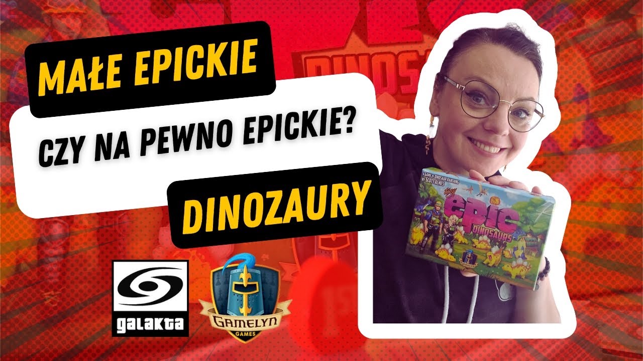 MadzioraGra #105 | Małe epickie dinozaury |  wideo instrukcja | rozgrywka |  moja opinia