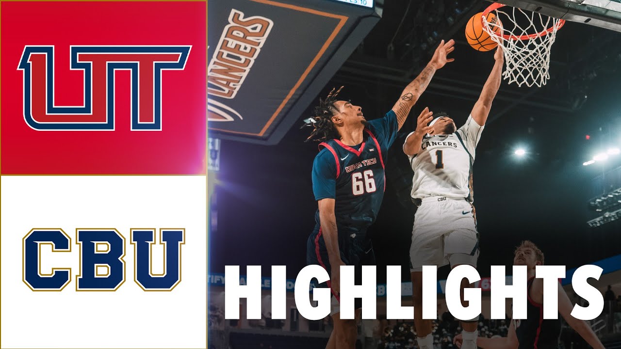 CBU Men's Basketball VS Utah Tech | Game Highlights