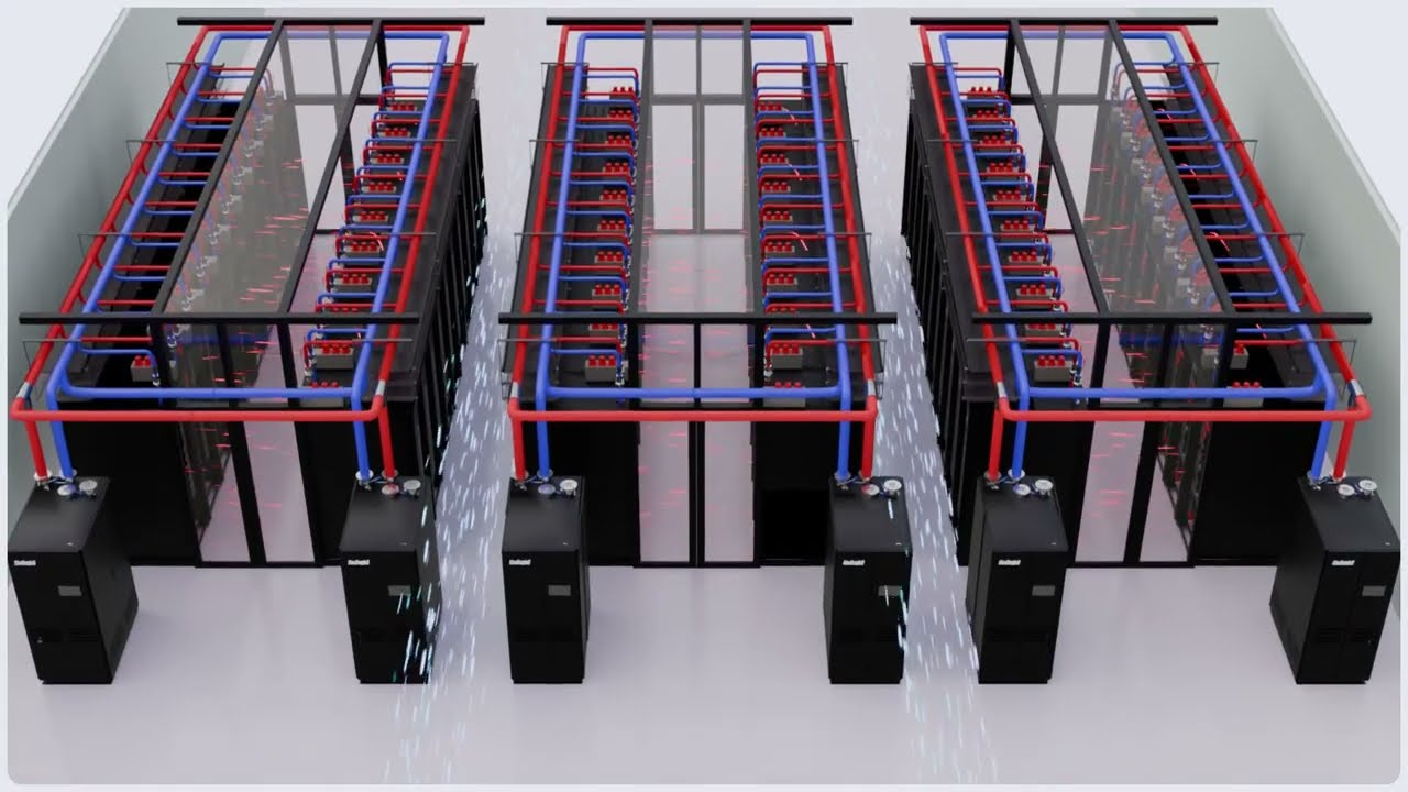 Refroid SentraFLO Coolant Distribution Unit - Liquid Cooling for AI Gigafactories & High-Density DC