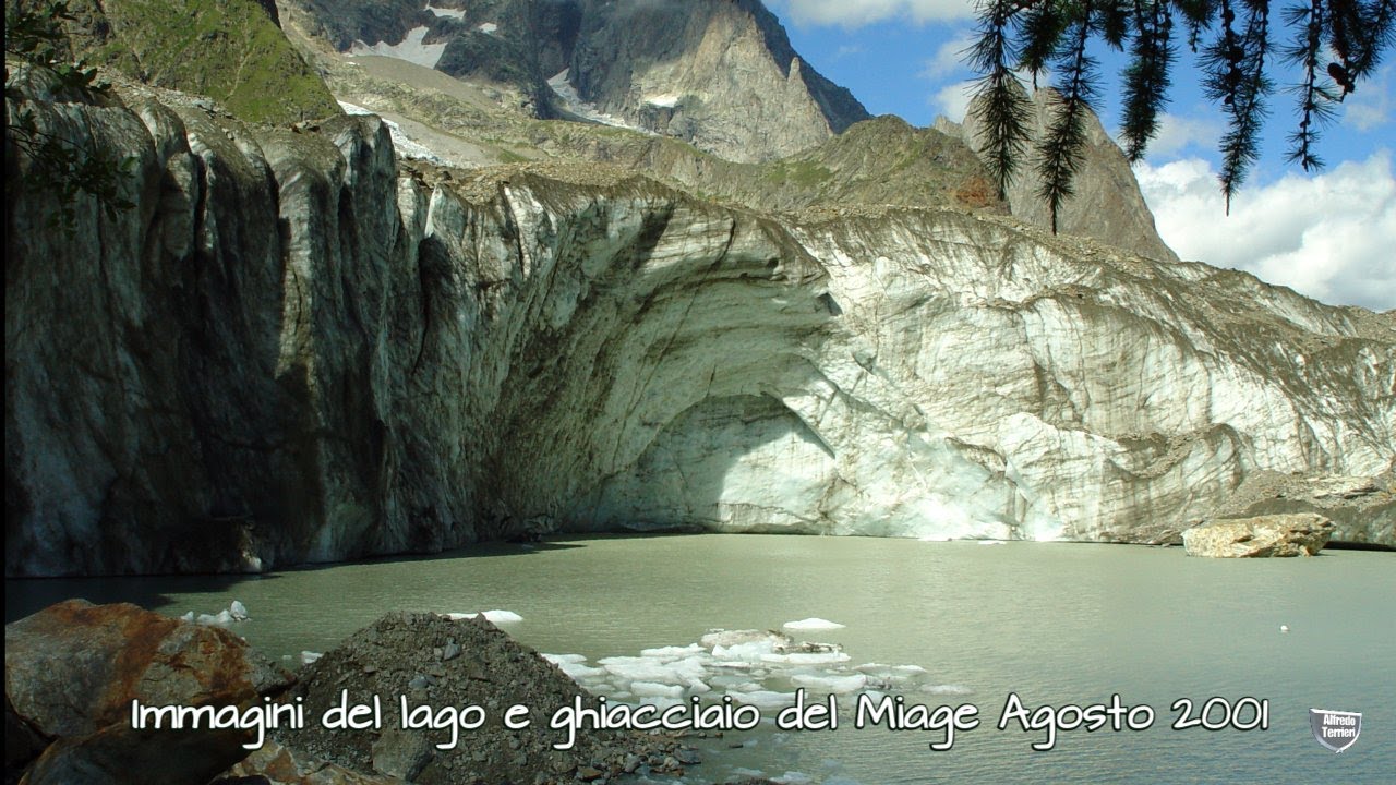 Lago e Ghiacciaio del Miage Agosto 2001