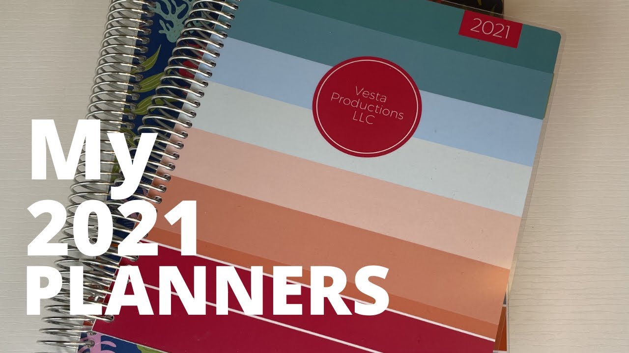 2021 Planner Stack! How I'm Planning My Life This Year
