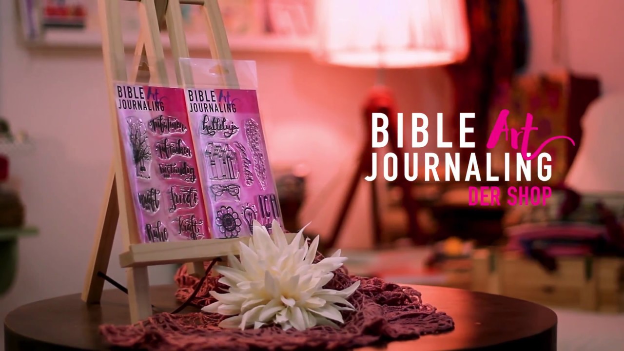 NEU: Bibleartjournaling Stempelsets #aufatmen #halleluja