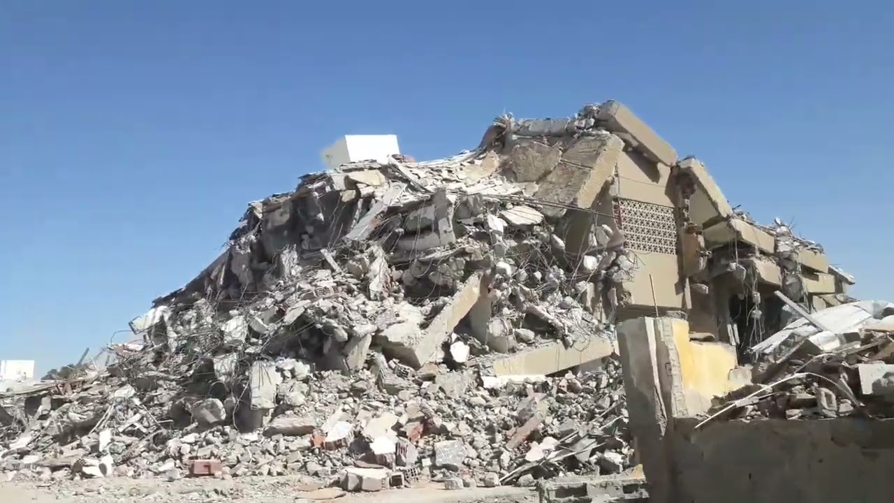جولة في شوارع جدة  إزالة محطة الهلال الي مركز الرفادة