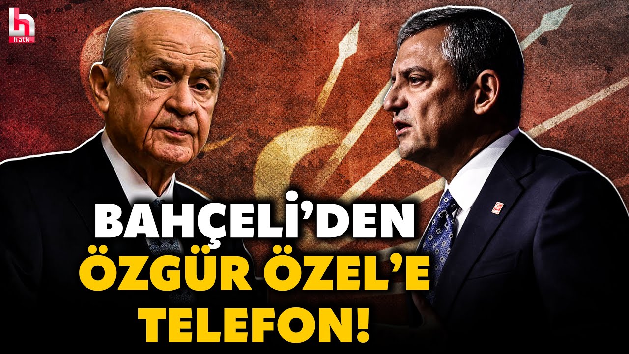 SON DAKİKA! BAHÇELİ'DEN ÖZGÜR ÖZEL'E SÜRPİZ TELEFON! Bakın Özel'e ne teşekkürü geldi...