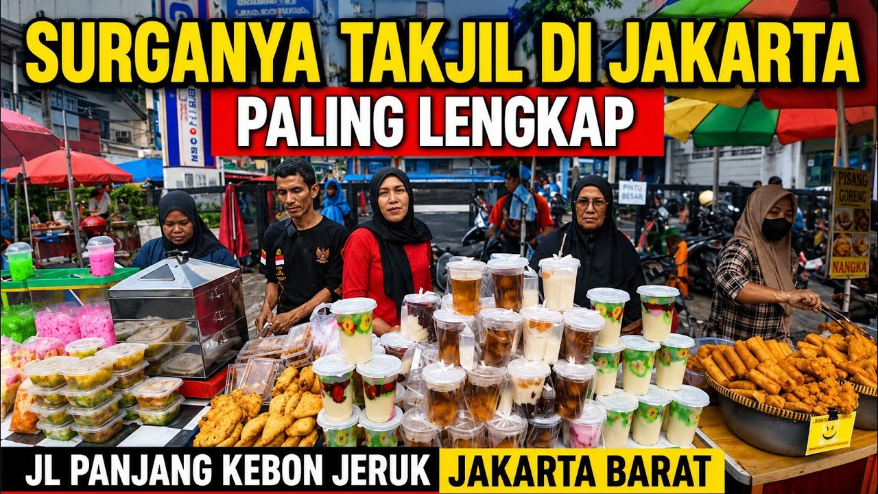 SURGANYA TAKJIL DI JAKARTA TAKJIL DISINI MEMBLUDAK KEBON JERUK JAKARTA BARAT 