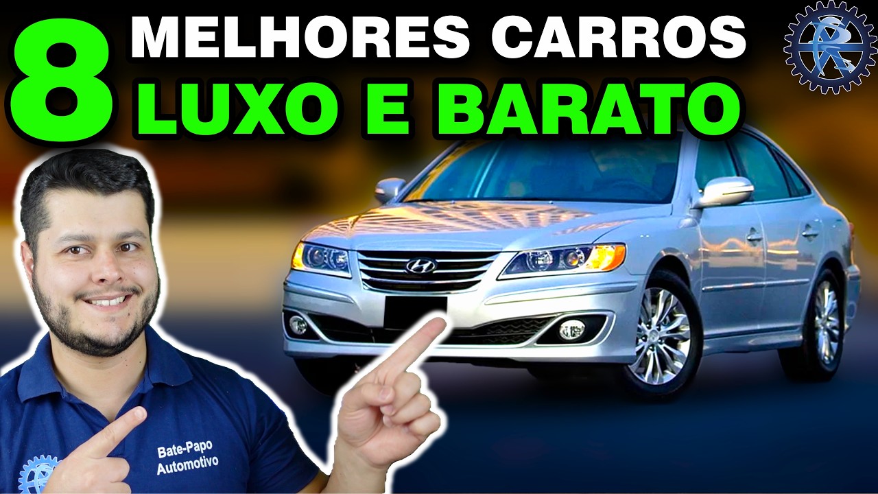 ❇️ SÓ NAVES ❇️ 8 MELHORES CARROS de LUXO e BARATOS