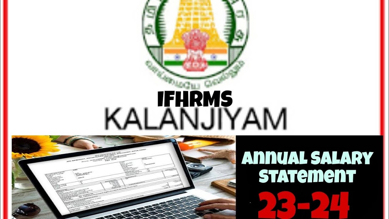 Annual Salary Statement download from ifhrms