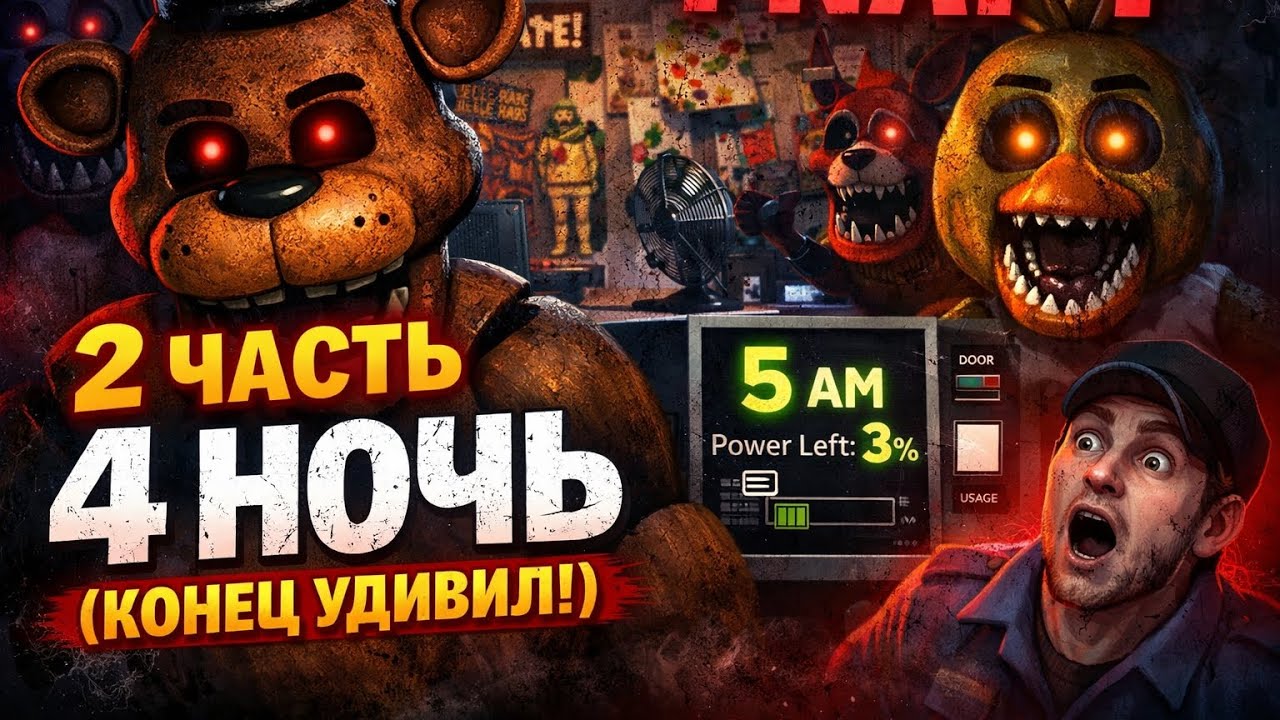 ЭТО БЫЛО СЛОЖНО! часть 2 4 ночь