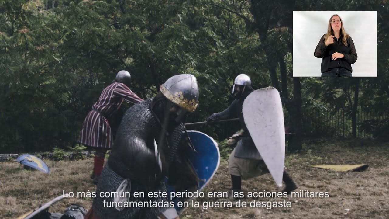Castillo de Montearagón. Torre albarrana. Documental de la guerra en el siglo XI