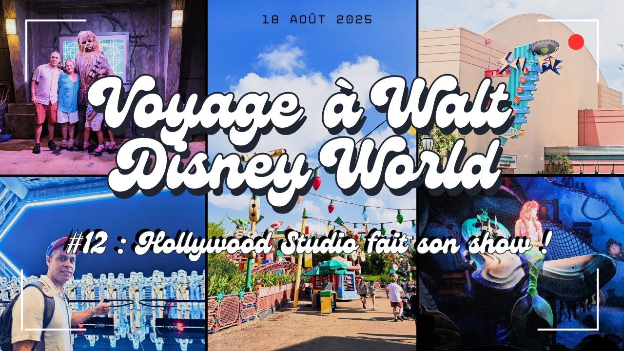 #12 Walt Disney World en Août 2025 : Hollywood Studio fait son show - Sci-Fi Dine-In Theater