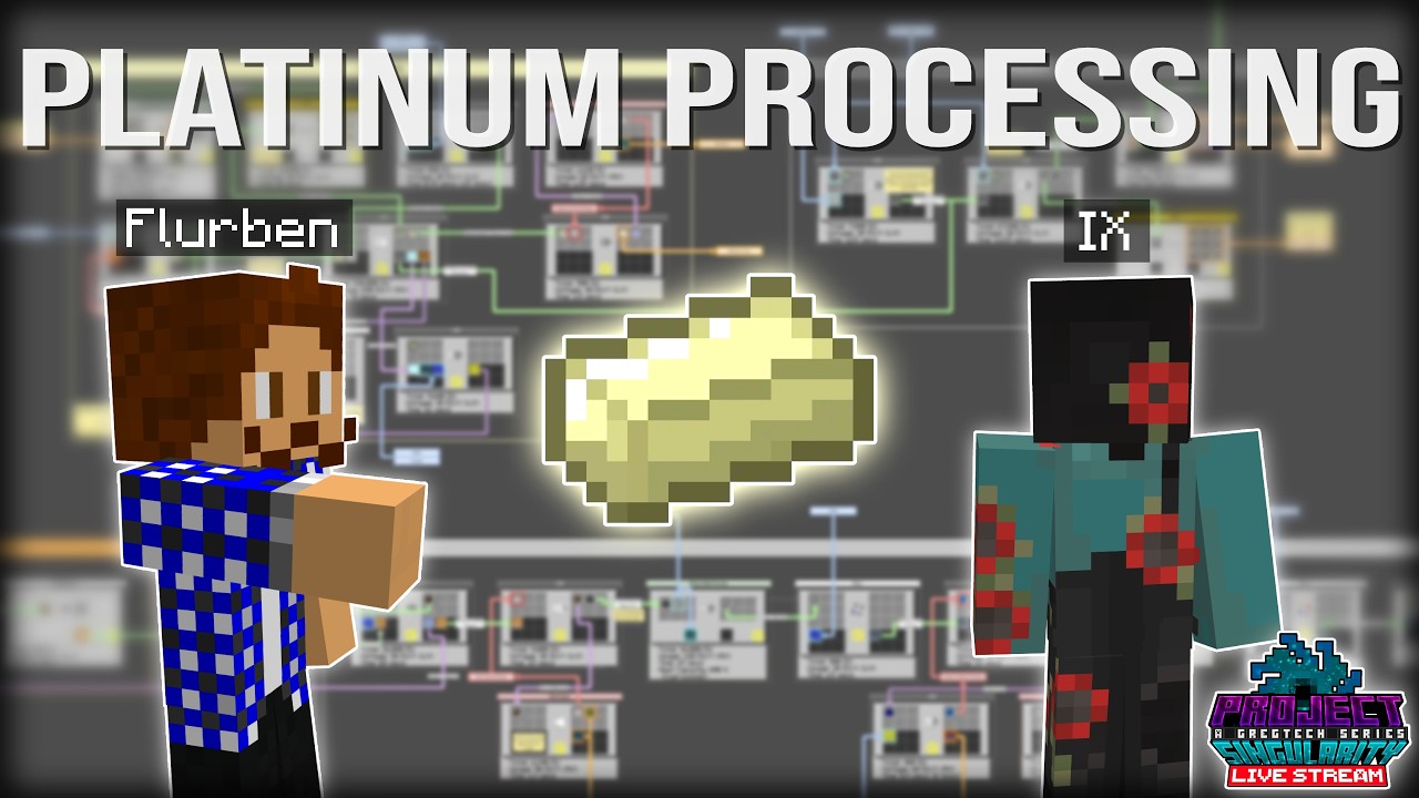 This is our most complex processing line yet! [Project Singularity SMP]