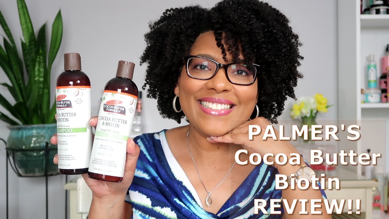 AFFORDABLE Shampoo & Conditioner for Natural Hair | Palmer's Cocoa Butter & Biotin | Low Porosity