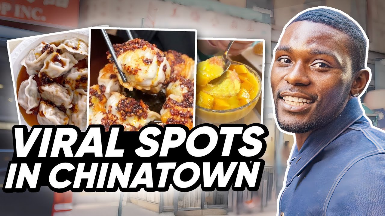 EATING THE MOST TIKTOK VIRAL CHINATOWN FOOD SPOTS IN NYC!!! ( WORTH THE HYPE OR NOT??? ( Ep. 2)