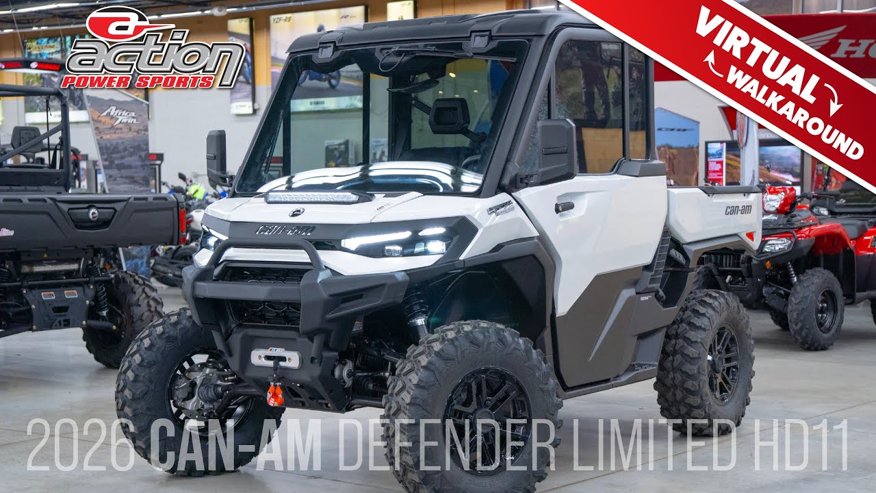 2026 Can-Am Defender Limited HD11 | Virtual Walkaround