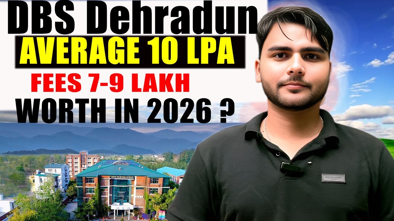 Doon Business School | Dehradun 🔥|| MBA Admission || Eligibility Criteria🎯  | Ranking | Placement  💯