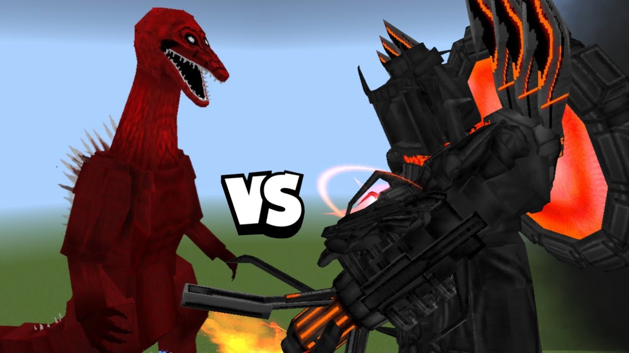 BloodBath Godzilla VS Watchman of Doom , Minecraft 