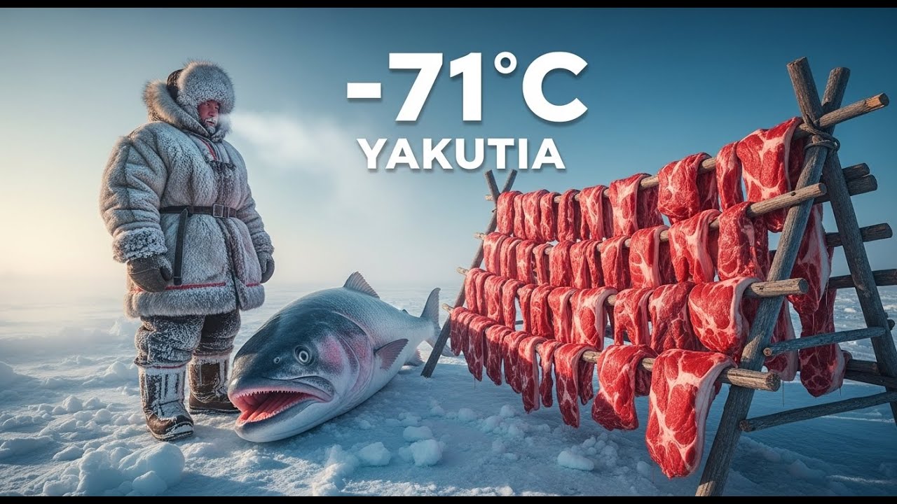 Hunting 7,000kg of sheep and giant fish in -71°C Yakutia | Keeping an entire frozen village alive