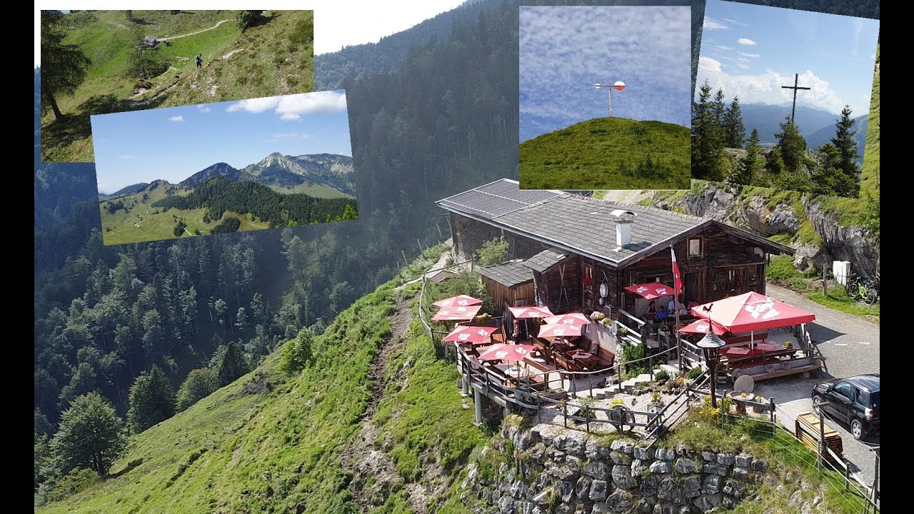 Von Kössen zur "Naringalm", oder vorher über die "Wetterfahne" und zur "Rudersburg"
